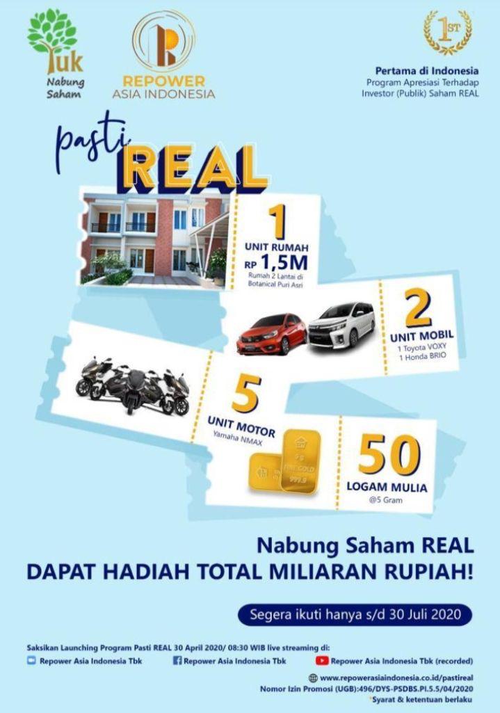 promo saham real