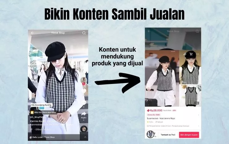 Cara dapat uang dari tiktok shop