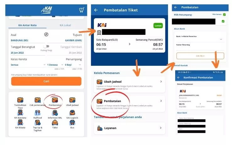 tahapan refund kereta api online